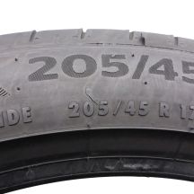 8. Opony 205/45 R17 4x CONTINENTAL 88V XL PremiumContact 6 Letnie 2021 5,8-7,2mm