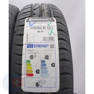 2. Opony 175/65 R15 2x CONTINENTAL 84H ContiPremiumContact 2 BMW Letnie 2023 