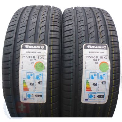 2 x BARUM 215/45 R18 93Y XL Bravuris 5HM Lato 2021 