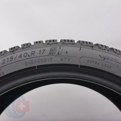 6. Opona 215/40 R17 4x MICHELIN 87V Alpin6 Zimowe 2021 7,5-7,8mm