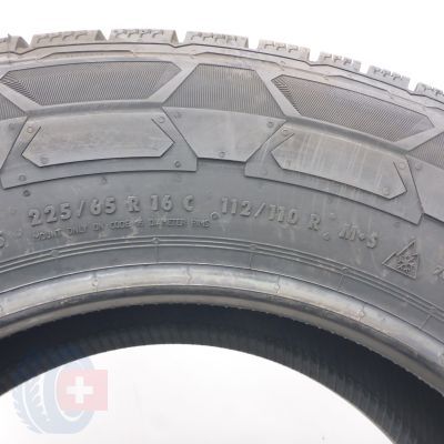 8. Opony 225/65 R16C 4x CONTINENTAL 112/110R VanContact Winter Zimowe 2023