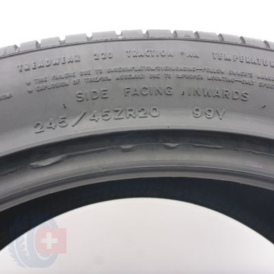 5. Opony 245/45 R20 2x GOODYEAR 99Y Eagle F1 Supercar Letnie 2006, 2011 5,8-6,2mm