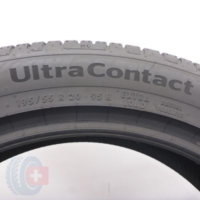 4. Opona 195/55 R20 1x CONTINENTAL 95H XL UltraContact Letnia 2024 Nieużywana