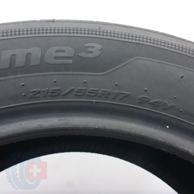 6. Opony 215/55 R17 2x HANKOOK 94V Ventus Prime 3 SEAL Letnie 2024