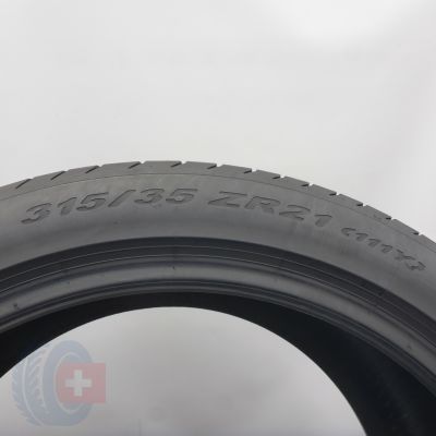 6. Opony 315/35 ZR21 2x PIRELLI 111Y XL P Zero N0 Letnie 2019 5-6mm