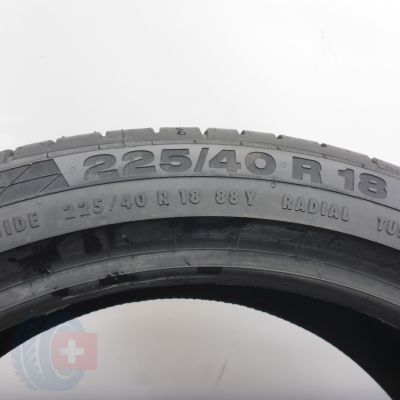 5. Opony 225/40 R18 2x CONTINENTAL 88Y XL ContiSportContact 5 RunFlat BMW Letnie 2022 Nieużywane
