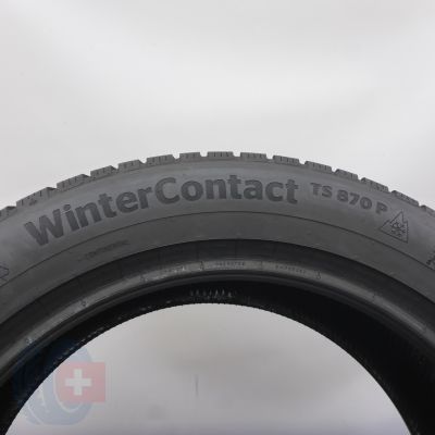 6. Opony 245/50 R19 4x CONTINENTAL 105V XL WinterContact TS 870 P Zimowe 2023 8-8,2mm