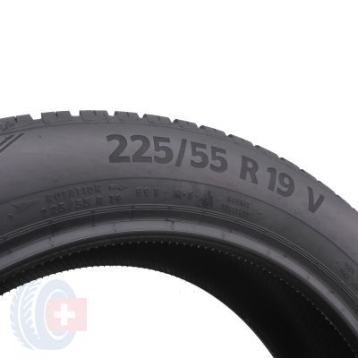 5. 1 x CONTINENTAL 225/55 R19 99V AllSeasonContact Wielosezon 2022 8mm 