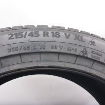 6. Opony 215/45 R18 2x CONTINENTAL 93V XL WinterContact TS 870 P Zimowe 2022/23 