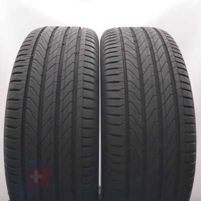 Opony 205/55 R17 2x CONTINENTAL 95V XL UltraContact NXT Letnie 2024 6,7-6,8mm