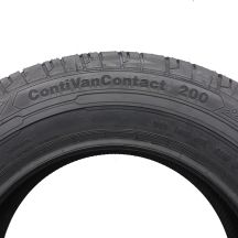 7. Opony 195/70 R15C 4x CONTINENTAL 104/102R ContiVanContact 200 Letnie 2019 Jak Nowe Nieużywane
