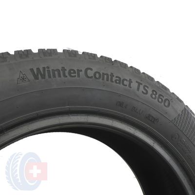 6. 4 x CONTINENTAL 195/60 R16 89H WinterContact TS 860 Zima 6.8-8mm 