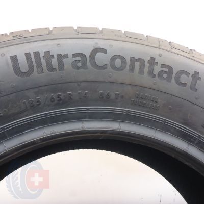 6. Opony 185/65 R14 4x CONTINENTAL 86T UltraContact Letnie 2023
