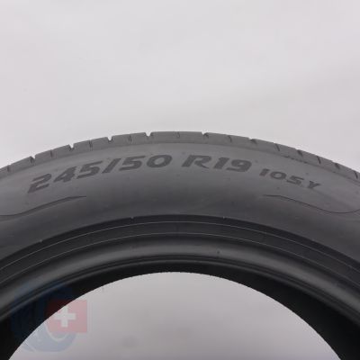 4. Opony 245/50 R19 2x PIRELLI 105Y XL BMW PZero Letnie 2025 5,5mm