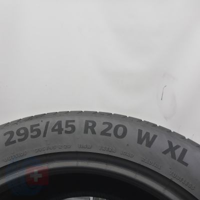 5. Opony 295/45 R20 2x CONTINENTAL 114W XL PremiumContact6 Letnie 2023 6,8-7mm