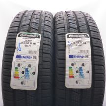 3. Opony 215/65 R16 4x CONTINENTAL 98H CrossContact LX Sport Letnie M+S 2022 Nieużywane 