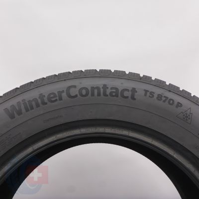 5. Opony 235/60 R17 2x CONTINENTAL 106V XL WinterContact TS 870 P Zimowe 2024 8,5mm