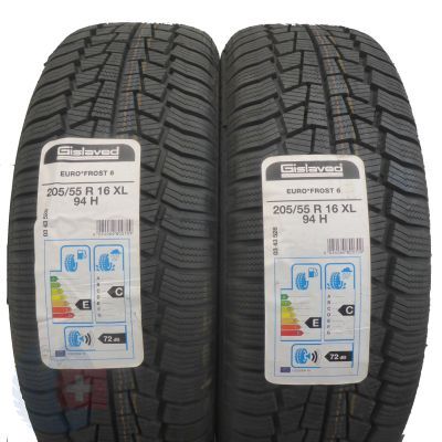2 x GISLAVED 205/55 R16 94H XL Euro Frost 6 Zima 2020 