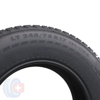 7. 4 x NOKIAN 245/75 R17 121/118Q Hakkapeliitta LT2 Zima 10mm