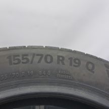 5. Opony 155/70 R19 2x CONTINENTAL 84Q EcoContact 6 Letnie 2023 