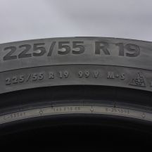 7. Opony 225/55 R19 2x CONTINENTAL 99V WinterContact TS 870 P Zimowe 2022 8mm 