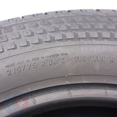 5. Opony 215/75 R16C 4x CONTINENTAL 116/114R VanContact Ultra letnie 2024 9-9,2mm