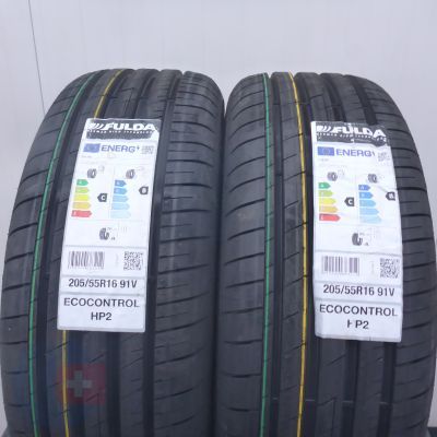 6. Opony 205/55 R16 4x FULDA 91V EcoControl HP2 Letnie 2026