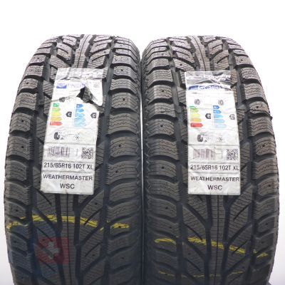 Opony 215/65 R16 2x COOPER 102T XL WeatherMaster WSC Zimowe 2022