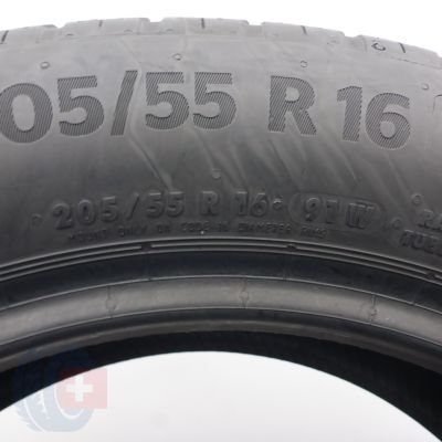 5. Opony 205/55 R16 2x CONTINENTAL 91W EcoContact6 Letnie 2021 6,2mm