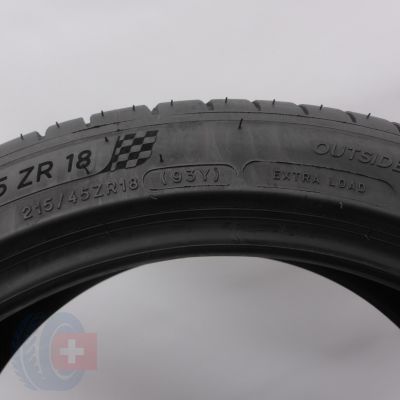 4. Opony 215/45 R18 2x MICHELIN 93Y XL PilotSport 4 Letnie 2019 7mm