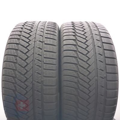 4. Opony 245/40 R18 4x CONTINENTAL 97V XL AO WinterContact TS850P Zimowe 2017, 2023 6,2-7,2mm