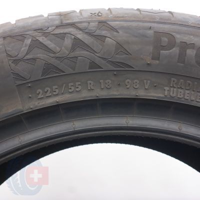 6. Opony 225/55 R18 2x CONTINENTAL 98V PremiumContact 7 Letnie 2023 