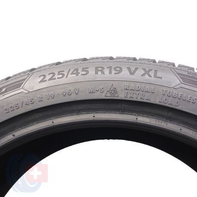 5. Opony 225/45 R19 4x BARUM 96V XL Polaris 5 Zimowe 2021 Jak Nowe 7-8mm