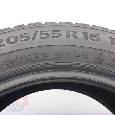 5. Opony 205/55 R16 2x CONTINENTAL 91T WinterContact TS860 Zimowe 2019 7,2-7,8mm