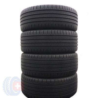 4 x CONTINENTAL 215/45 R17 87V ContiEcoContact 5 Lato 2016, 2017 6,8-7,2mm