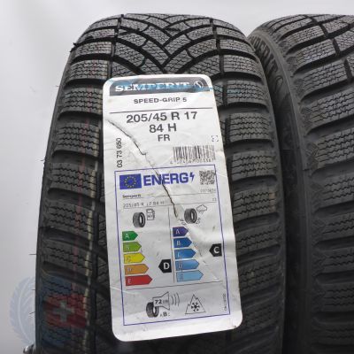 2. Opony 205/45 R17 2x SEMPERIT 84H Speed-Grip 5 Zimowe 2023 