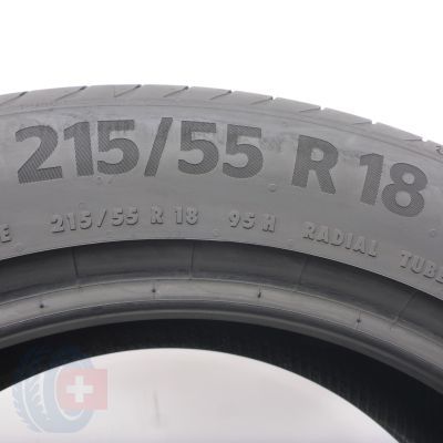 6. Opony 215/55 R18 2x CONTINENTAL 95H PremiumContact 6 Letnie 2023 6,8mm