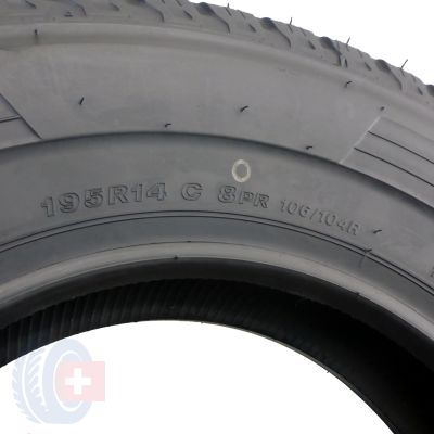 5. 1 x BRIDGESTONE 195/80 R14 C 106/104R Duravis R630 Lato 2016 