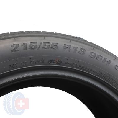 7. 2 x KUMHO 215/55 R18 95H Ecsta HS51 Lato 2022 7mm