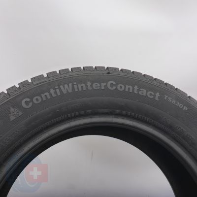 3. Opona 205/60 R16 1x CONTINENTAL 96H XL ContiWinterContact TS830 P SEAL Zimowe 2021 8mm 