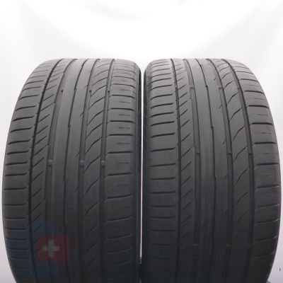 Opony 255/35 R19 2x CONTINENTAL 255/35 R19 96Y XL ContiSportContact 5 Letnie 2020 6mm