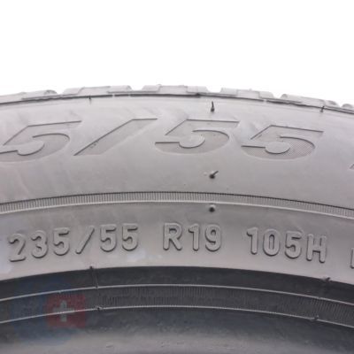 7. Opony 235/55 R19 2x PIRELLI 105H Scorpion Winter Zimowe 2018  6,5-6,8mm