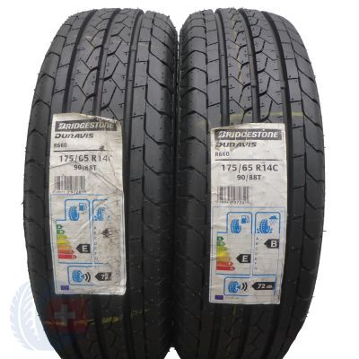 5. 4 x BRIDGESTONE 175/65 R14C 90/88T Duravis R660 Lato 2017 Jak Nowe