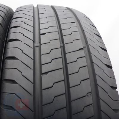 3. Opony 225/65 R16C 2x CONTINENTAL 112/110T VanContact Eco letnie 2021 7,8-8mm