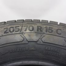 6. Opony 205/70 R15C 4x CONTINENTAL 106/104R VanContact Winter Zimowe 2022 