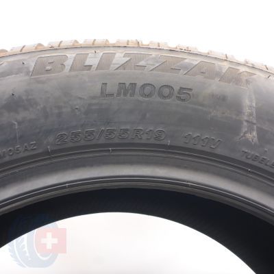5. Opony 255/55 R19 2x BRIDGESTONE 111V XL Blizzak  LM005 Zimowe 2023 