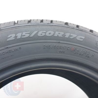 5. Opony 215/60 R17C 2x MICHELIN 104/102H Agilis+ Letnie 2021 9mm 