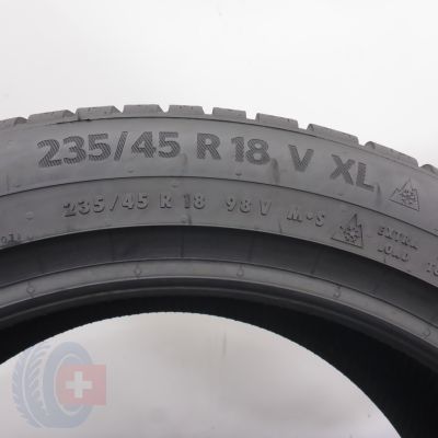 4. Opona 235/45 R18 1x CONTINENTAL 98V XL WinterContact TS870P Zimowa 2025 8,8mm