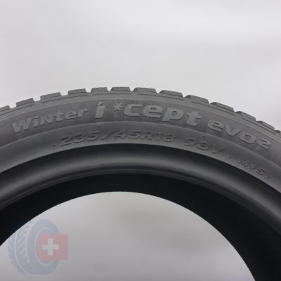 6. Opony 235/45 R18 2x HANKOOK 98V XL Winter ICept evo 2 W320 Zimowe 2018 6mm