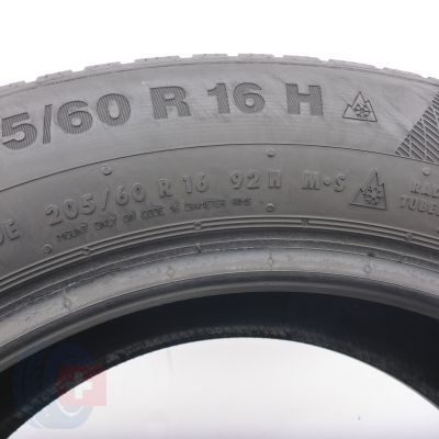 4. Opona 205/60 R16 1xCONTINENTAL 92H WinterContact TS 850 P Zimowa 2020 7,2mm